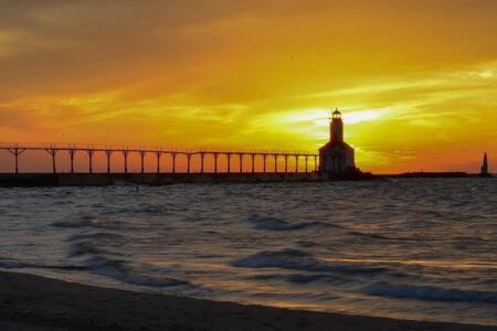 Close To Beach, W&D, Pet Friendly, Dunes, Casino Michigan City Eksteriør billede